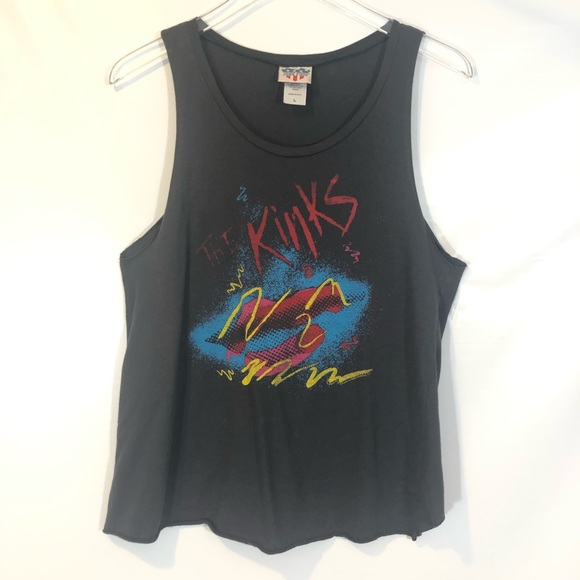 Junk Food Clothing Tops - Junk Food The Kinks Graphic Tank